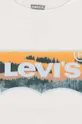 Dječja pamučna majica kratkih rukava Levi's 100% Organski pamuk