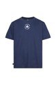 Dječja majica kratkih rukava Converse print mornarsko plava 9CD891