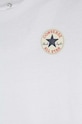 Chłopiec Converse t-shirt bawełniany dziecięcy 9C9506 biały