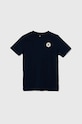 Converse t-shirt in cotone per bambini cotone blu navy 9C9506