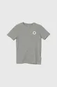 grigio Converse t-shirt in cotone per bambini Ragazzi