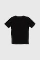 Converse t-shirt in cotone per bambini 9C9506 nero SS24