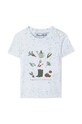Tartine et Chocolat tricou bebe TY10031.80.94 alb SS24
