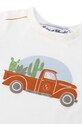Tartine et Chocolat tricou din bumbac pentru bebelusi rosu TY10051.60.74