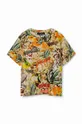 Desigual t-shirt in cotone per bambini multicolore