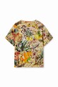 Chłopiec Desigual t-shirt bawełniany dziecięcy 24SBTK12 multicolor