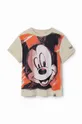 белый Детская хлопковая футболка Desigual x Mickey Для мальчиков