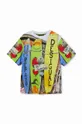 Παιδικό βαμβακερό μπλουζάκι Desigual Alexis πολύχρωμο