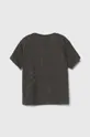 Παιδικό βαμβακερό μπλουζάκι Abercrombie & Fitch γκρί