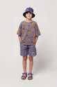 modra Otroška bombažna kratka majica Bobo Choses