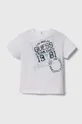 білий Бавовняна футболка для немовлят Guess Для хлопчиків