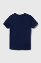 Otroška bombažna kratka majica Guess mornarsko modra