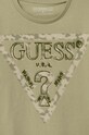 Chłopiec Guess t-shirt bawełniany dziecięcy L4GI03.K8HM4.PPYH zielony