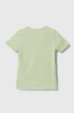 Detské bavlnené tričko Guess zelená