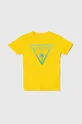 жовтий Дитяча футболка Guess Для хлопчиків