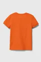 Παιδικό μπλουζάκι Guess πορτοκαλί