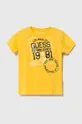 жовтий Бавовняна футболка Guess Для хлопчиків