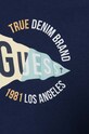 Chłopiec Guess t-shirt bawełniany dziecięcy N4GI01.K8HM4.PPYH granatowy
