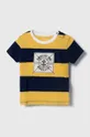 κίτρινο Παιδικό βαμβακερό μπλουζάκι Guess Για αγόρια