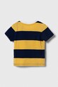 Guess t-shirt bawełniany dziecięcy N4GI06.K9N34.PPYH żółty SS24