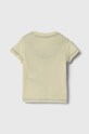 Guess t-shirt bawełniany dziecięcy N4GI09.K8HM4.PPYH żółty SS24