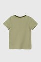 Guess t-shirt bawełniany dziecięcy N4GI12.K8HM4.PPYH zielony SS24