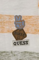 Chłopiec Guess t-shirt bawełniany dziecięcy N4GI14.K6XN1.PPYH zielony