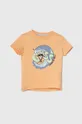 arancione Guess t-shirt in cotone per bambini Ragazzi