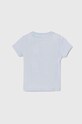 Guess t-shirt bawełniany dziecięcy N4GI19.K8HM4.PPYH niebieski SS24