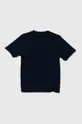Vans t-shirt in cotone per bambini BY VANS CLASSIC LOGO FILL BOYS blu navy