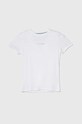 Детская хлопковая футболка Pepe Jeans DAVIDE TEE хлопок белый PB503840