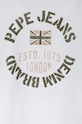 BIMBO Pepe Jeans t-shirt in cotone per bambini RONAL PB503845 bianco