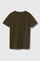 Παιδικό βαμβακερό μπλουζάκι Pepe Jeans RANDAL PB503846 πράσινο SS24