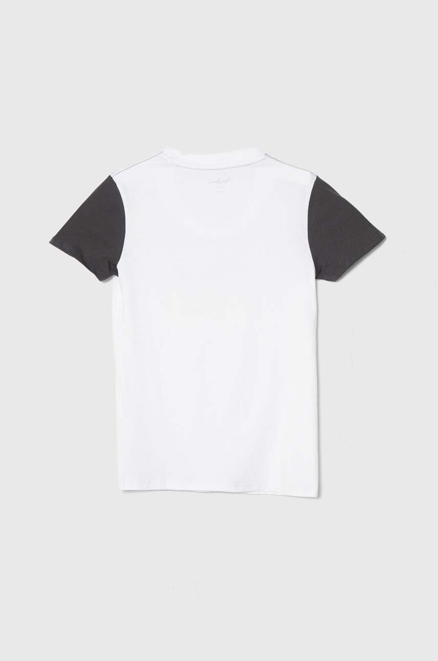 Pepe Jeans t-shirt bawełniany dziecięcy RICK PB503850 biały SS24