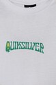 CHLAPEC Bavlněné tričko Quiksilver ISLAND SUNRISE AQBZT04374 bílá