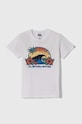 Детская хлопковая футболка Quiksilver RIDTODAYSSYTH хлопок белый EQBZT04726