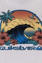 Мальчик Детская хлопковая футболка Quiksilver RIDTODAYSSYTH EQBZT04726 белый