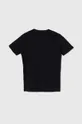Παιδικό βαμβακερό μπλουζάκι Quiksilver TRADESMITHYTH μαύρο