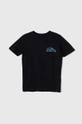 blu navy Quiksilver t-shirt in cotone per bambini SNAKECHARMERYTH Ragazzi