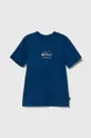 блакитний Дитяча бавовняна футболка Quiksilver CHROME LOGO Для хлопчиків