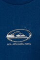 Dječaci Dječja pamučna majica kratkih rukava Quiksilver CHROME LOGO AQBZT04375 plava