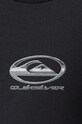 Мальчик Детская хлопковая футболка Quiksilver CHROME LOGO AQBZT04375 чёрный