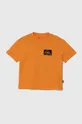 oranžová Detské bavlnené tričko Quiksilver BACKFLASHSSYTH Chlapčenský
