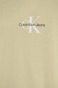 Αγορίστικα Παιδικό βαμβακερό μπλουζάκι Calvin Klein Jeans IB0IB01231.128.176.PPYH πράσινο