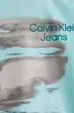 блакитний Дитяча бавовняна футболка Calvin Klein Jeans