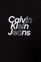Αγορίστικα Παιδικό βαμβακερό μπλουζάκι Calvin Klein Jeans IB0IB02037.104.116.PPYH μαύρο