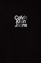 Αγορίστικα Παιδικό βαμβακερό μπλουζάκι Calvin Klein Jeans IB0IB02037.128.176.PPYH μαύρο