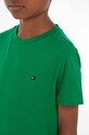 Tommy Hilfiger t-shirt bawełniany dziecięcy KB0KB06879.74.122.PPYH zielony