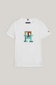 Tommy Hilfiger t-shirt bawełniany dziecięcy KB0KB08813.128.176.PPYH biały SS24