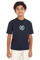 Tommy Hilfiger t-shirt bawełniany dziecięcy nadruk czarny KB0KB08814.128.176.PPYH
